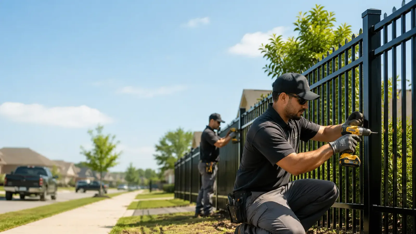 Metal Fence Installation in Montpelier, IA